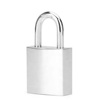 Cerradura industrial de acero inoxidable de 20 mm con llave de 24 paquetes