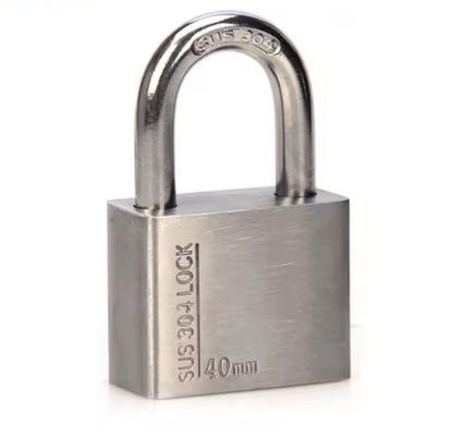 Seguridad 304 Cerradura de acero inoxidable con llave de 50 mm ODM