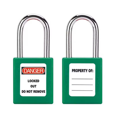 Loto multifunción bloqueo Tagout candados ABS plástico verde rojo