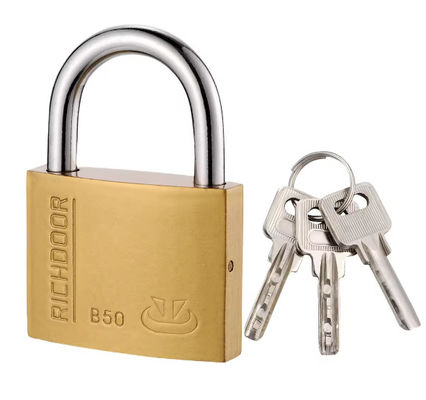 ISO9001 Cerradura de latón de latón de 40 mm para interiores con llave similar a ODM