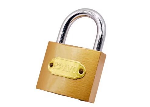 Cerradura de cobre de 32 mm y 50 mm con llaves cruzadas