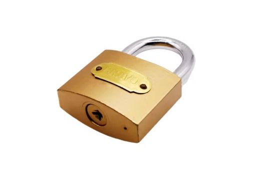 Cerradura de cobre de 32 mm y 50 mm con llaves cruzadas