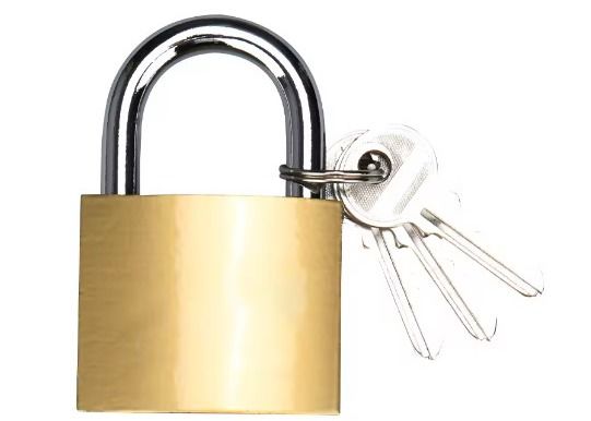 Cerradura de latón rectangular con llave de 50 mm Certificado ISO9001