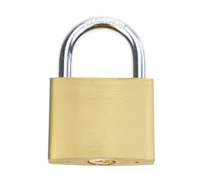 Cerradura de cobre de imitación de 20 mm de latón con llave similar