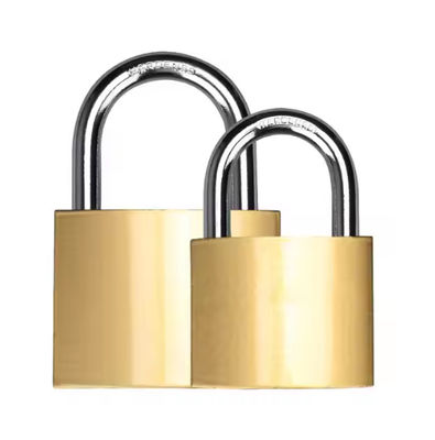 Bloqueo de seguridad de imitación de cobre 32mm 38mm 50mm Cerraduras de hierro con llave similar