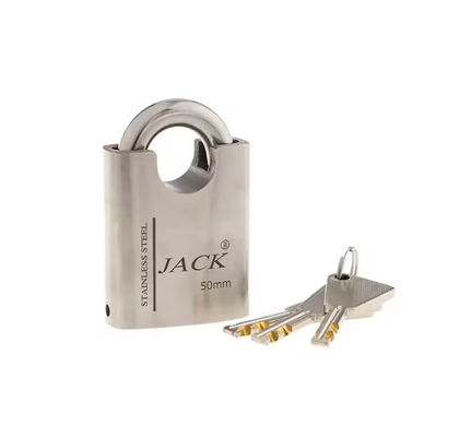 Cerradura de acero inoxidable con llave similar a granel