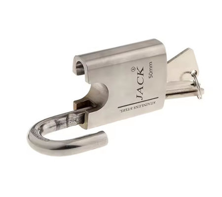 Cerradura de acero inoxidable con llave similar a granel