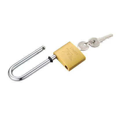 Cerradura de latón de 75 mm de latón de cadena larga combinación personalizada