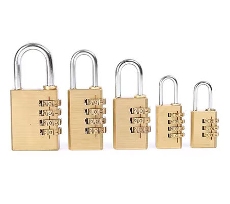 Brass Digital Aerolite Código de acceso Cerradura Mochila 3 dígitos
