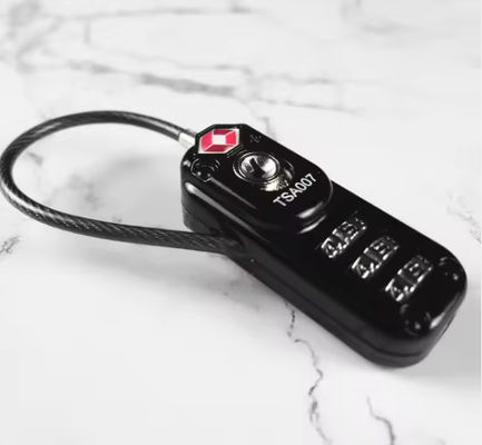 Cerradura de equipaje TSA con cremallera de combinación grande para bolsas de vuelos internacionales