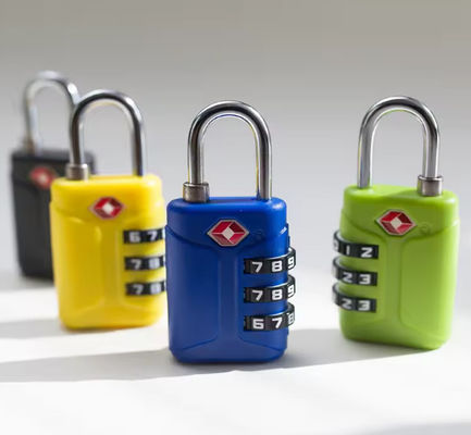 Cerraduras de viaje TSA integradas para equipaje aéreo