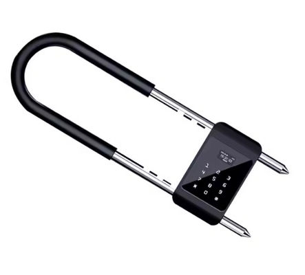 Impresión digital inteligente Cerradura en forma de U Carga USB Alta seguridad