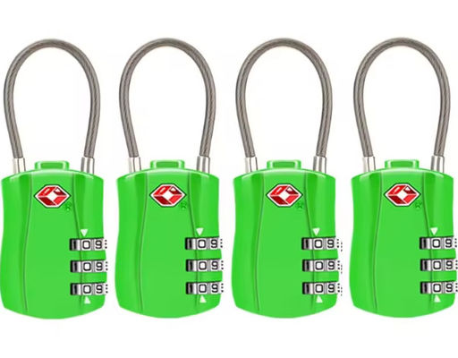 3 Cerradura digital de equipaje combinado Cerraduras de maletas Tsa aprobado